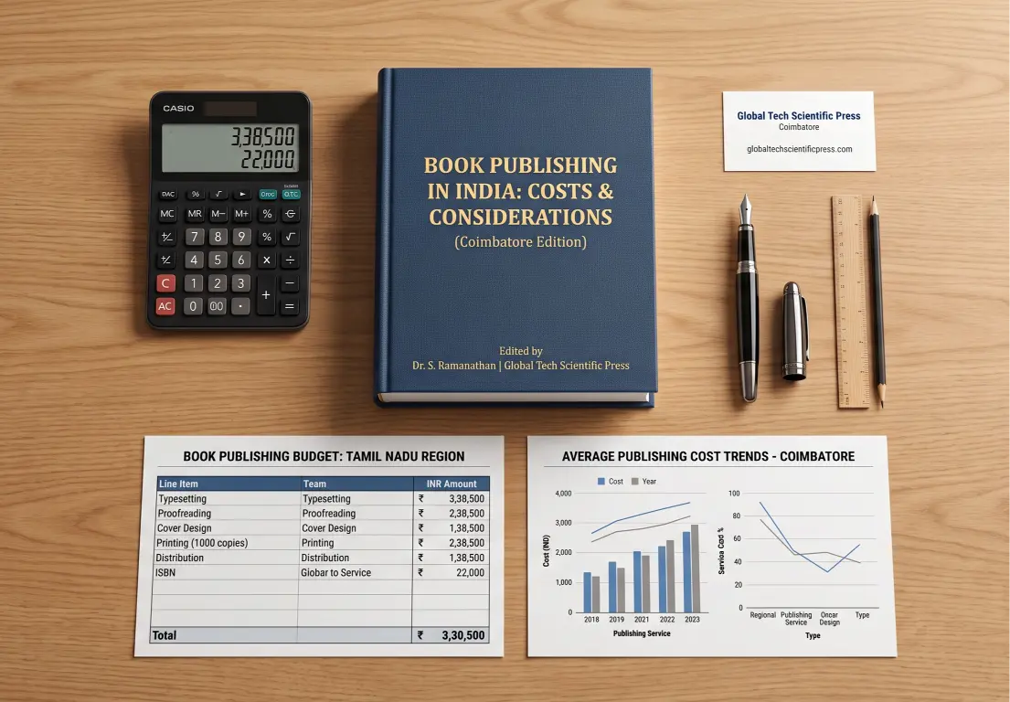 Academic Book Publishing Cost in Coimbatore: What Authors Should Budget For